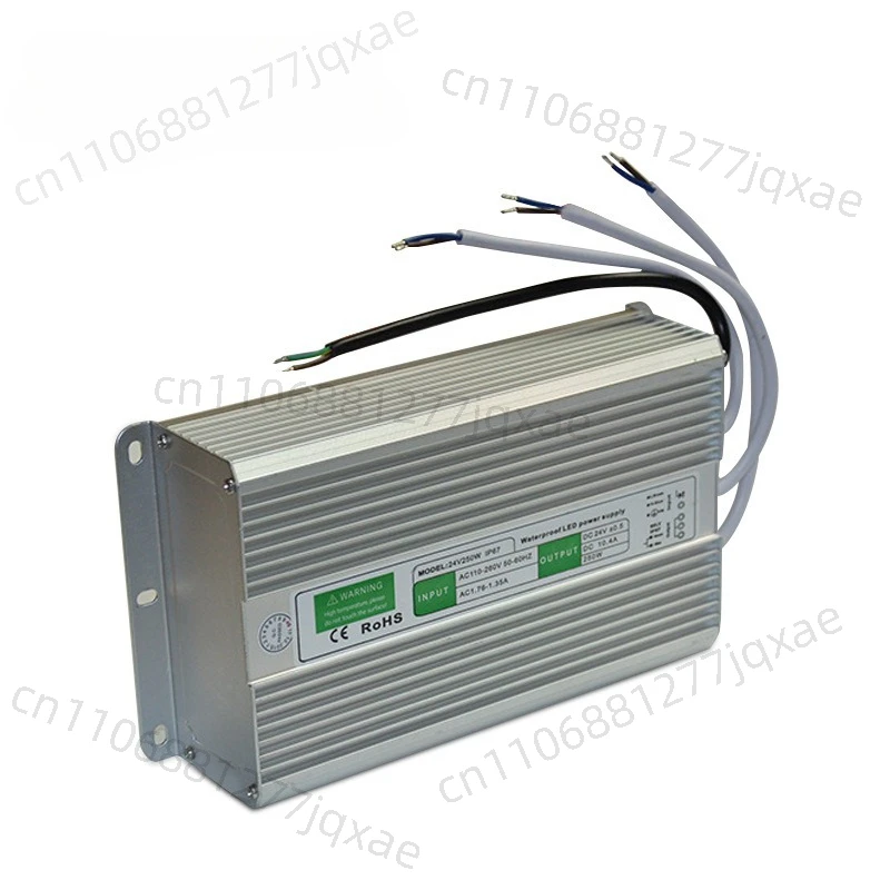 

Водонепроницаемый источник питания 200 Вт, светодиодный импульсный источник питания, 12 В, 16,6 А, постоянное напряжение постоянного тока, трансформатор IP67