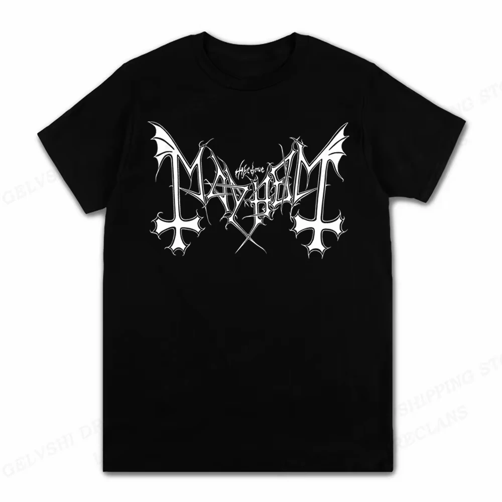 Mode Mayhem mort t-shirt hommes mode T-shirts t-shirt enfants Hip Hop hauts T-shirts femmes t-shirt surdimensionné décontracté chemise de rue