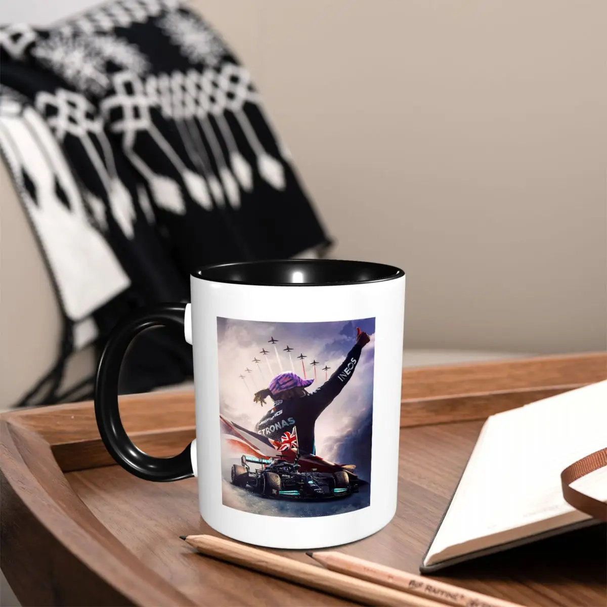 Glory_Lewis Hamilton_Art - F1 2024 Mug Funny Ceramic Coffee Cups Tea Mugs Milk Cup Drinkware Gift for Friends