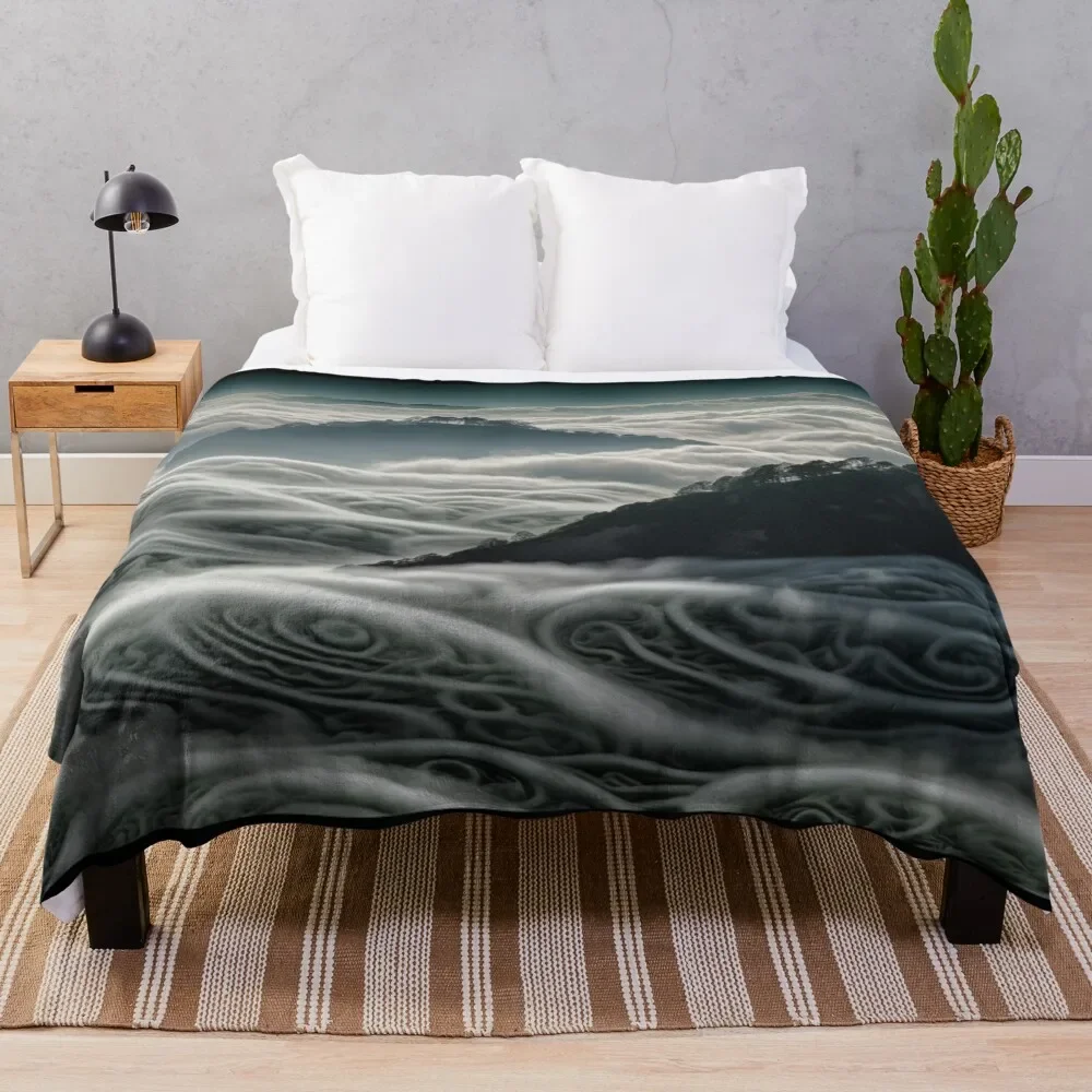 

Above the clouds its free Throw Blanket Warm Napping Blanket for Office Couch Bed