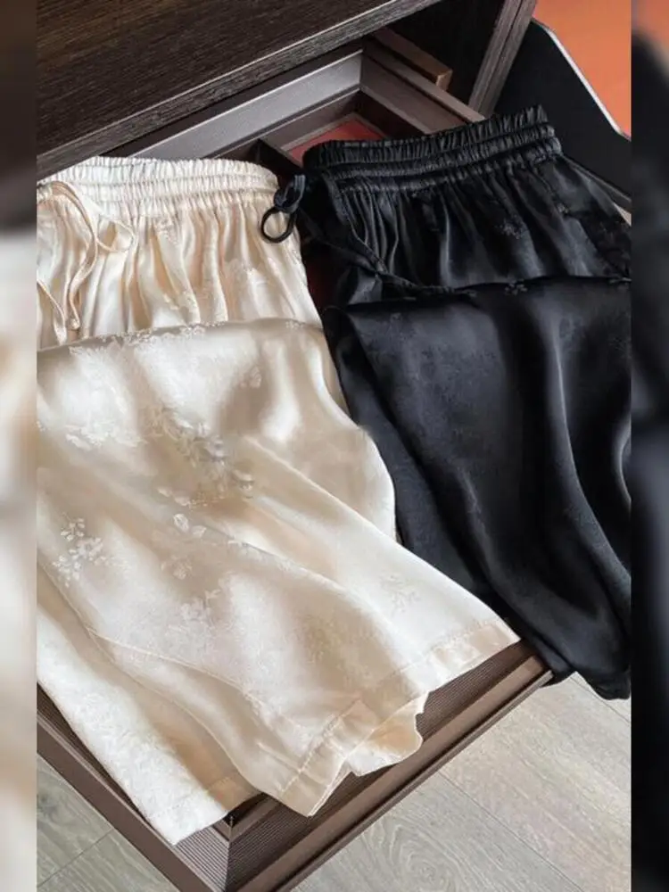 Traje de baile de línea Vintage, pantalones latinos para mujer, Flamengo 2025, fiesta, Jazz, suelto, Kpop, escenario, Hanfu moderno, pantalones de pierna ancha clásicos