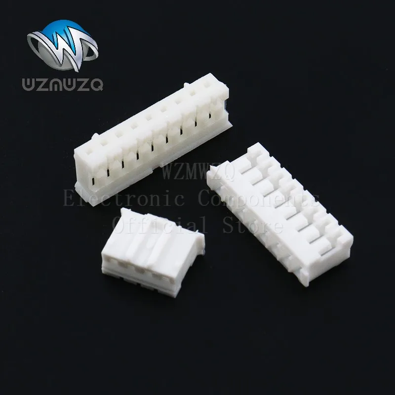 50PCS PH 2.0 Pin JST Male Female Connector 2MM Horizontal Straight Pin Header Housings Terminal 2P 3P 4P 5P 6P 7P 8P