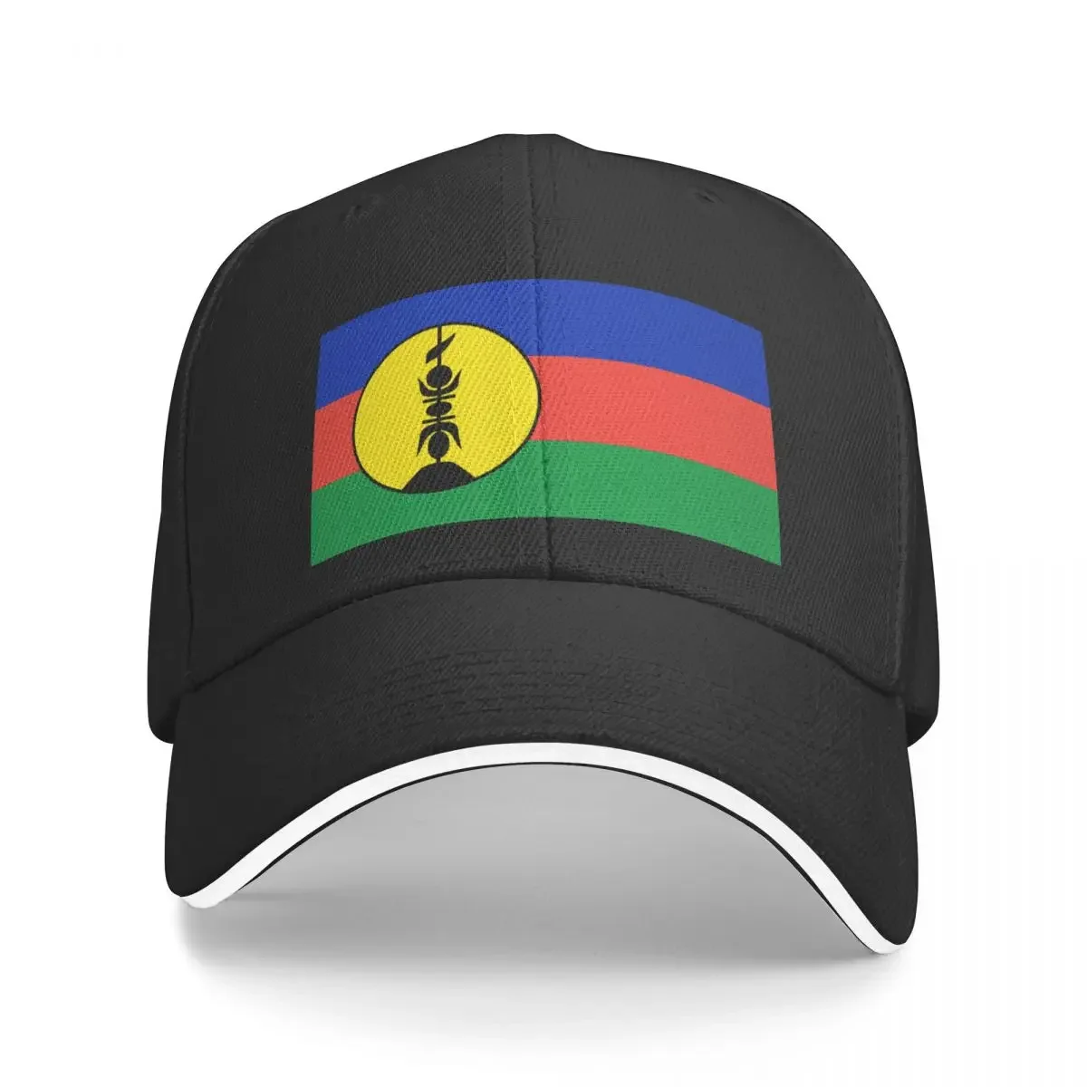 Flag of New Caledonia Baseball Cap Luxury Hat Snapback Cap black Mens Caps Women's