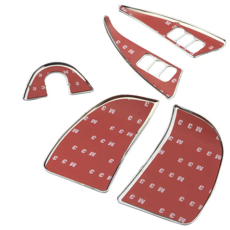 Chrome Inner Fairing Trim Panels Cover For Harley Electra Glide Street 2014-later