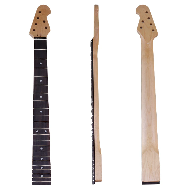 6 String Guitar Neck Canadian Maple Wood Electric Guitar Neck 21F 22F 24F Neck For Electric Guitarra