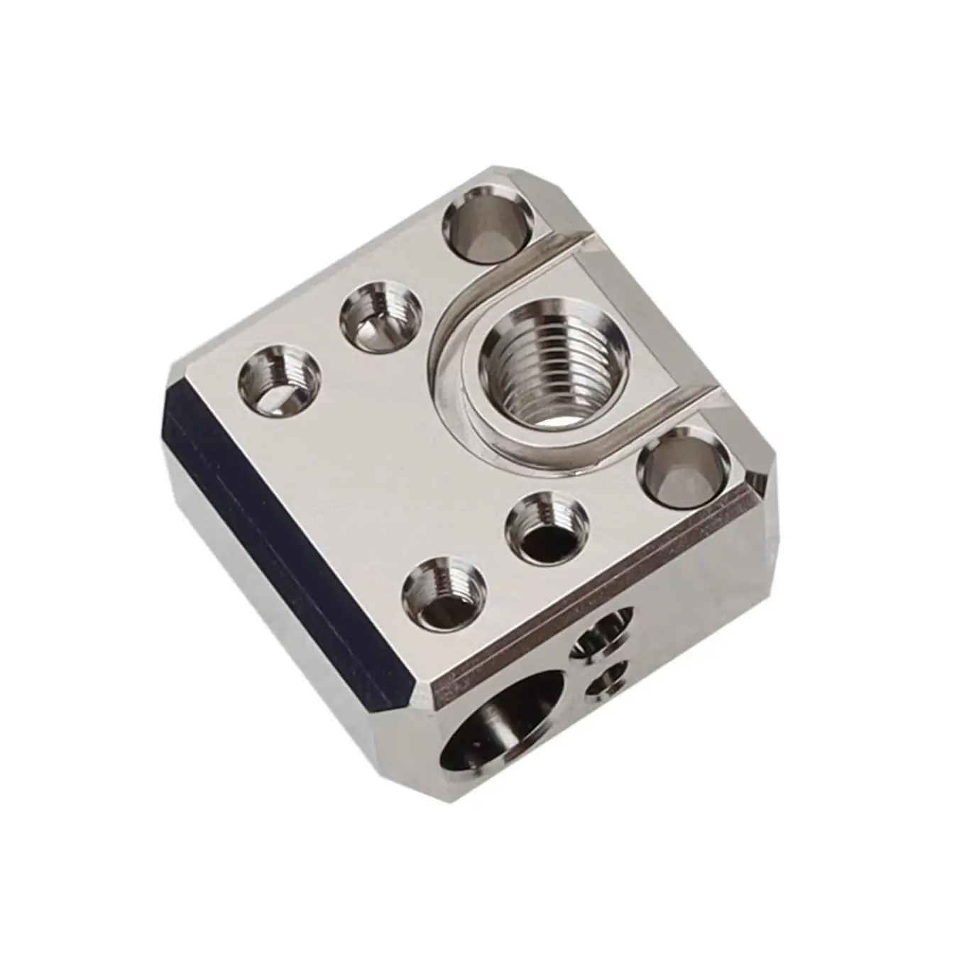 Plated Copper Heater Block High Temperature Ender3 Heat Block /F MK8 Extruder Ender3 V2 Pro Ender5 Plus CR10 S4/5 3D Printer