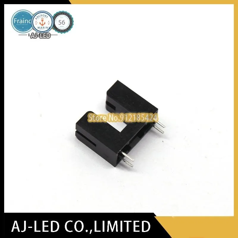 

10pcs/lot KPI-511 infrared photoelectric switch sensor transmissive through-beam groove type optocoupler slot width 5mm new