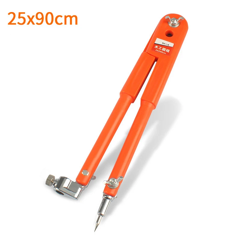 Carpenter Precision Pencil Compasses Large Diameter Adjustable Dividers Marking And Scribing Compass For Woodworking