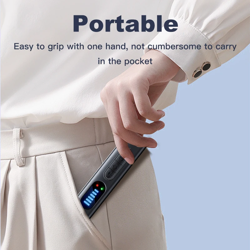 Portable Camera Detector Anti-Spy Car GPS Tracker Listening Device bug RF Wireless All Signal Scanner Gadget Security Protection