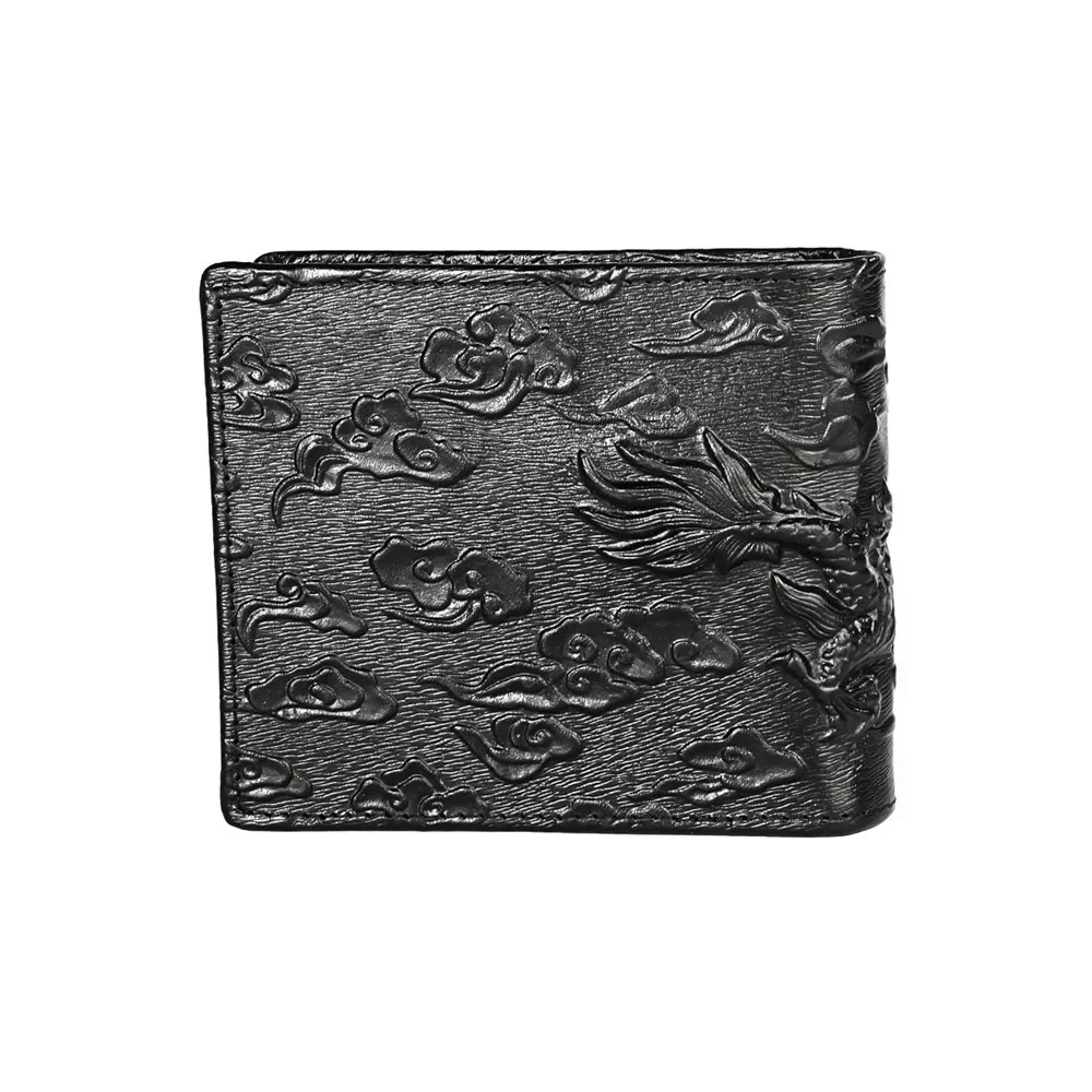 RETROGOO 2024 Fashion Men Wallet Genuine Leather 3D Crocodile Short Wallets Male Purse Business Card Holder Mondy Bag Carteira