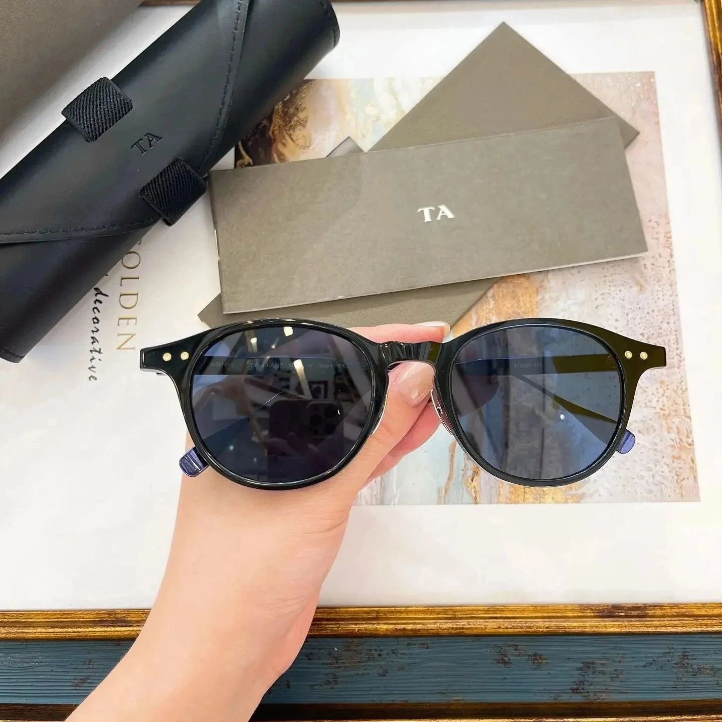 

Authentic For DIYTA DT ASH(+) DTX148 Leisure Business Men Women Sun Glasses Popular Polarized Male Couple Eyewear With Box