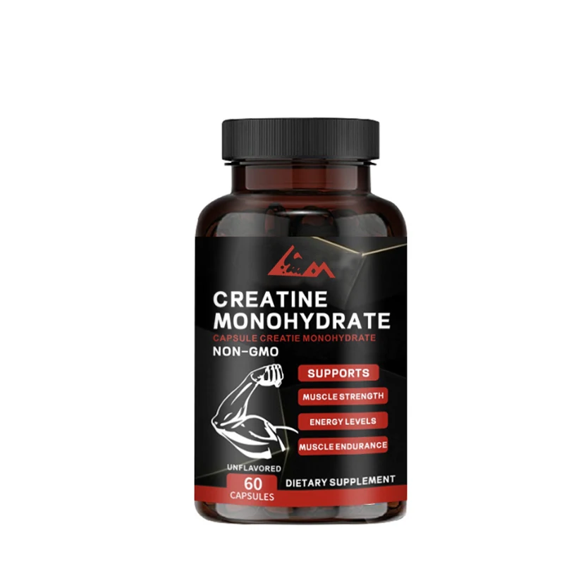 Creatine monohydrate - increases lean muscles, improves performance and strength, supports exercise recovery