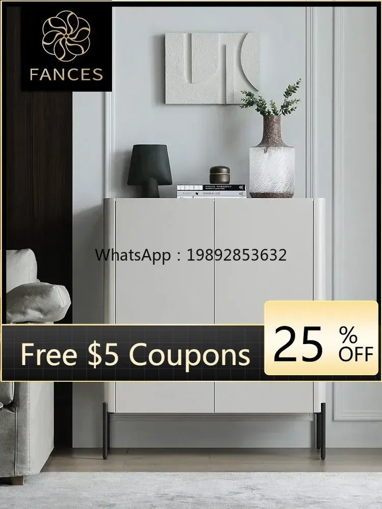 

AA Modern Minimalist Dining Side Cabinet Storage Cabinet Living Room Locker Bedroom Side Cabinet