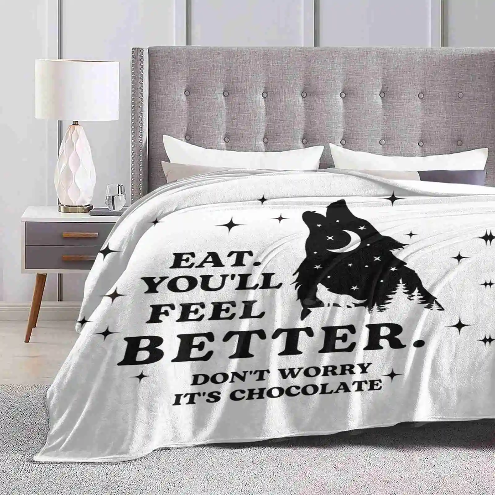 Eat, You'Ll Feel Better - Remus Lupin Best Selling Room Household Flannel Blanket All The Young Dudes Marauders Teddy Lupin