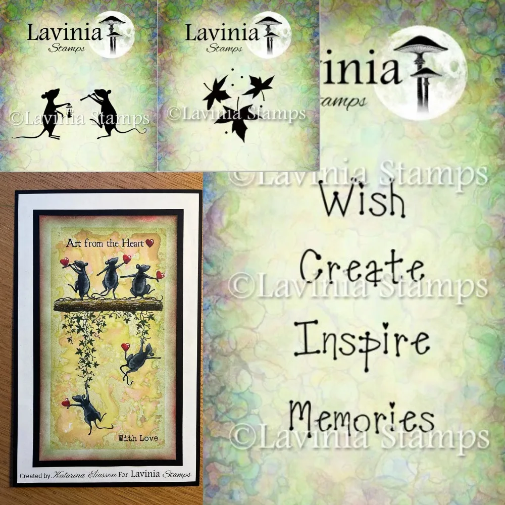 

Mouse and Love for New 2025 metal cut dice and clear stamps scrapbooking to make paper engraving frames card craft set