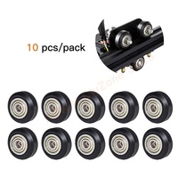 10 Pcs 3D Printer POM Pulley Wheel 625zz Idler Pulley Gear Wheel for Creality Ender 3, Ender 3 Pro, Ender 3 V2, Ender 5, CR-10