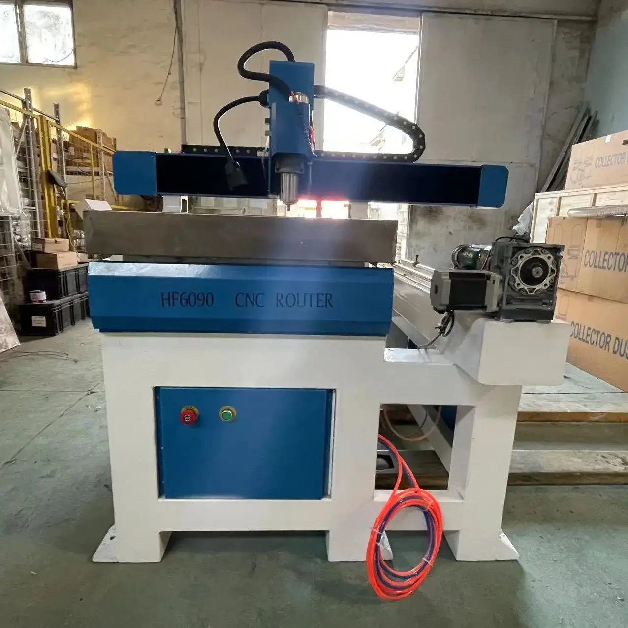 Fresadora Cnc de escritorio, enrutador Cnc de 2,2 kW, 6090, 1212, 4 ejes, 3d, máquinas cortadoras de madera de aluminio para torno de Metal Cnc