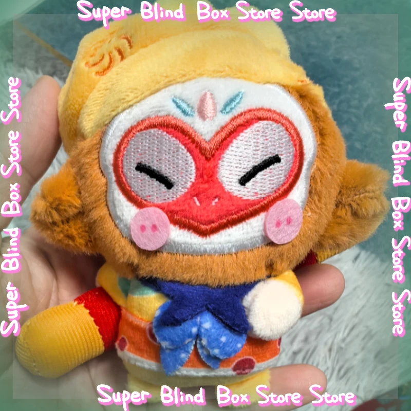 

Горячие плюшевые брелки «Король обезьян», культурные и креативные периферийные устройства, новый кулон, плюшевая кукла, кукла Сунь Укун, украшение для рюкзака, подарок