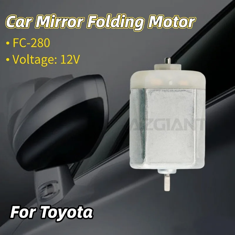 

AZGIANT Auto Fold Side Mirror Motor Folding Mirror Inside Motor High Power FC-280 for 2000-2014 Toyota Estima MK3