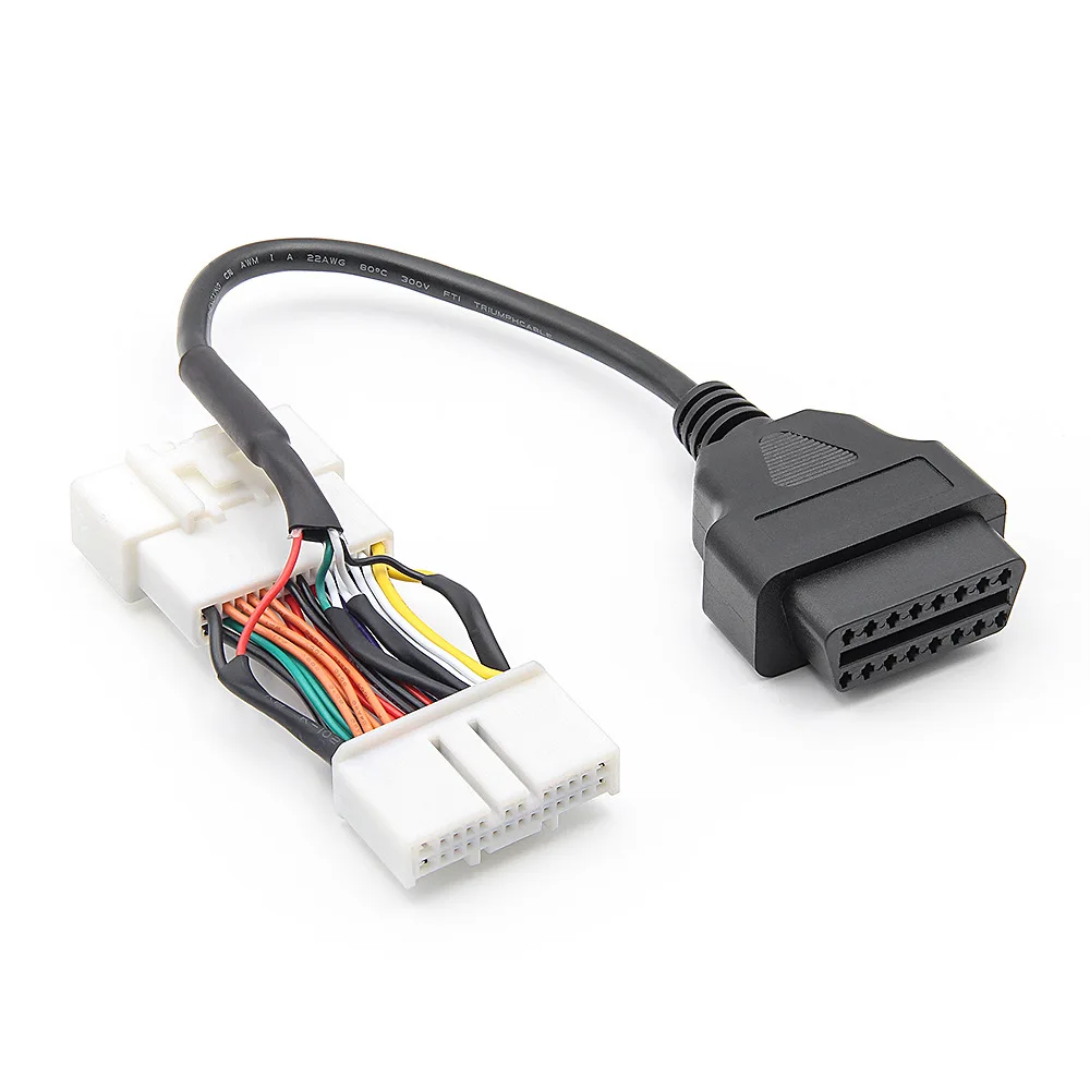26Pin OBD2 Diagnostic Cable Model 3 Model Y EV OBD Connector Harness Auto Scan Tool Adapter Car Diagnostic Scan Tool Wiring