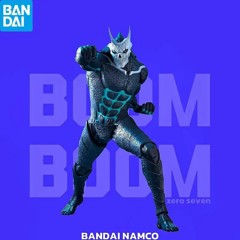 Genuíno BANDAI NAMCO Kaiju No.8 Grandista Hibino Kafka Figura de PVC em estoque Coletor Estatueta Brinquedos Novo e modelo de boneca não aberta