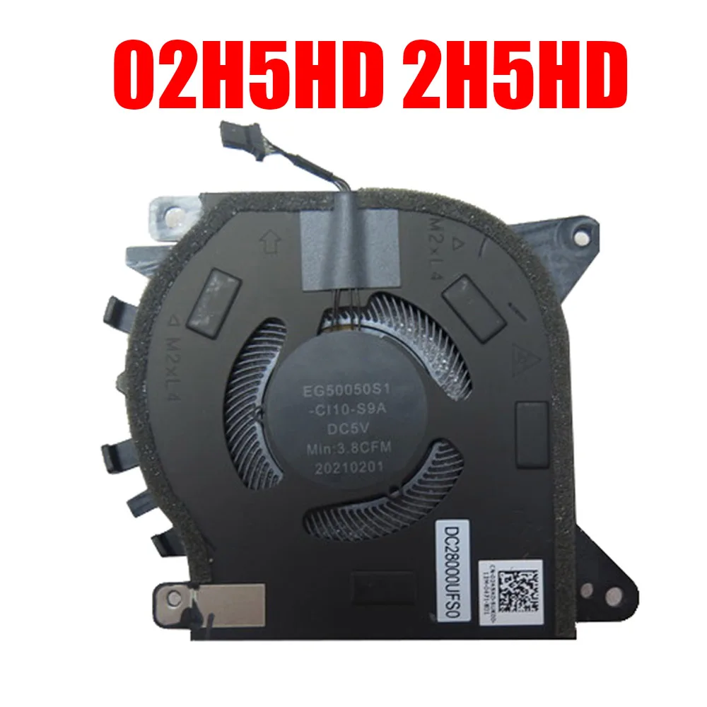 Laptop Fan For Alienware X15 R1 02H5HD 2H5HD 07M2CV 7M2CV EG50050S1-CI00-S9A EG50050S1-CI10-S9A DC28000UFSL DC5V 0.21A 4Pin New