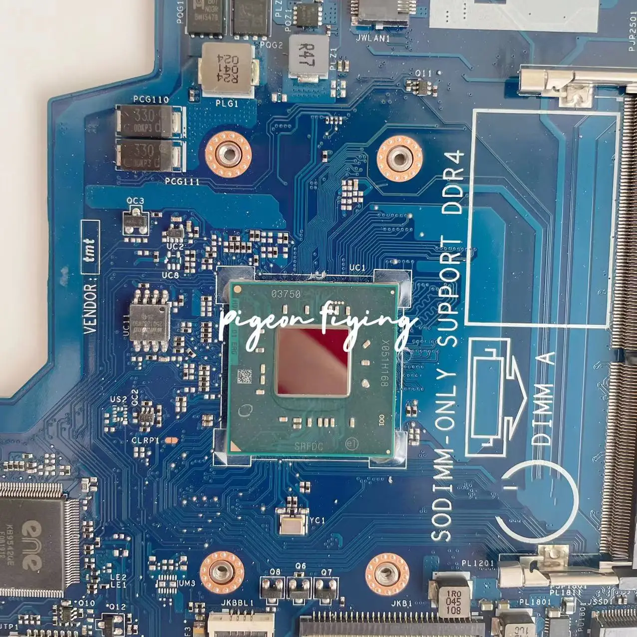 EDI55 LA-G094P для Dell Inspiron 3482 3852 Материнская плата ноутбука CPU: N5030 SRFDC CN-0PNJPX 0PNJPX системная плата 100% Test Ok