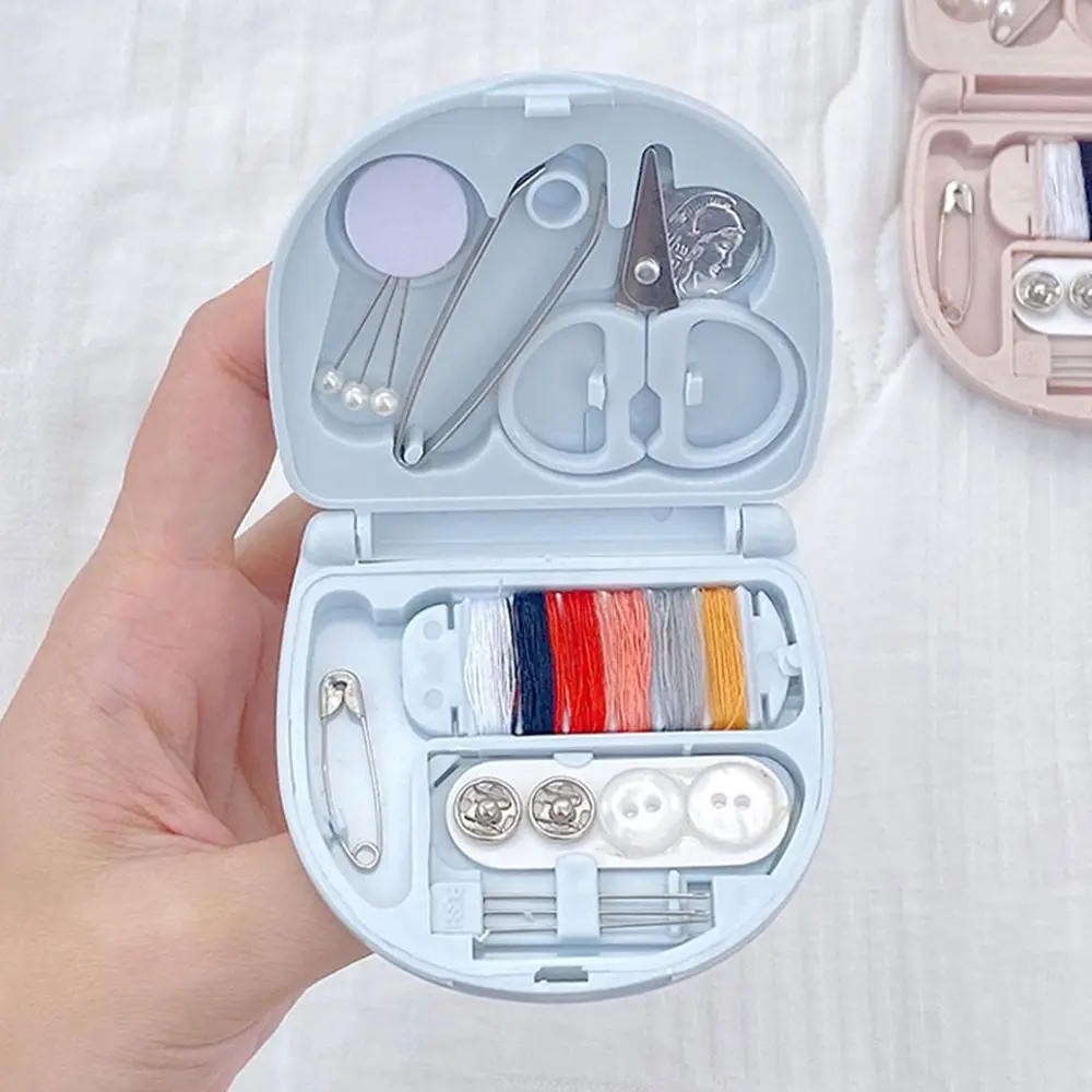 Travel Home Living Professional DIY Tool Needle Threads Box Organizer Storage Bags Mini Sewing Kit