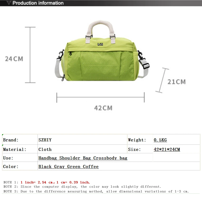 Stoffen tas met grote capaciteit Designer reiskleding Bagage Handtas Schoenencompartiment Reizen Handbediende waterdichte nieuwe crossbodytas