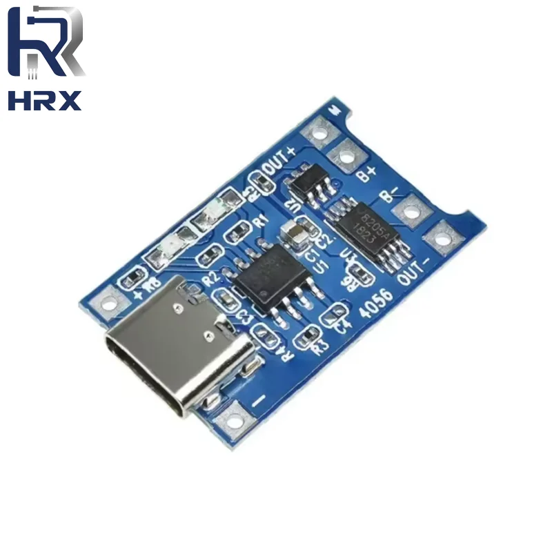 5-50 Uds TP4056 5V 1A tipo c USB 18650 módulo de cargador de placa de carga de batería de litio con protección funciones duales