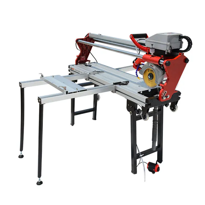 T9 2400W Fully Automatic Tile Cutting Machine Stone Edge Grinding and Grooving Multi-function 45° Chamfering Push Knife