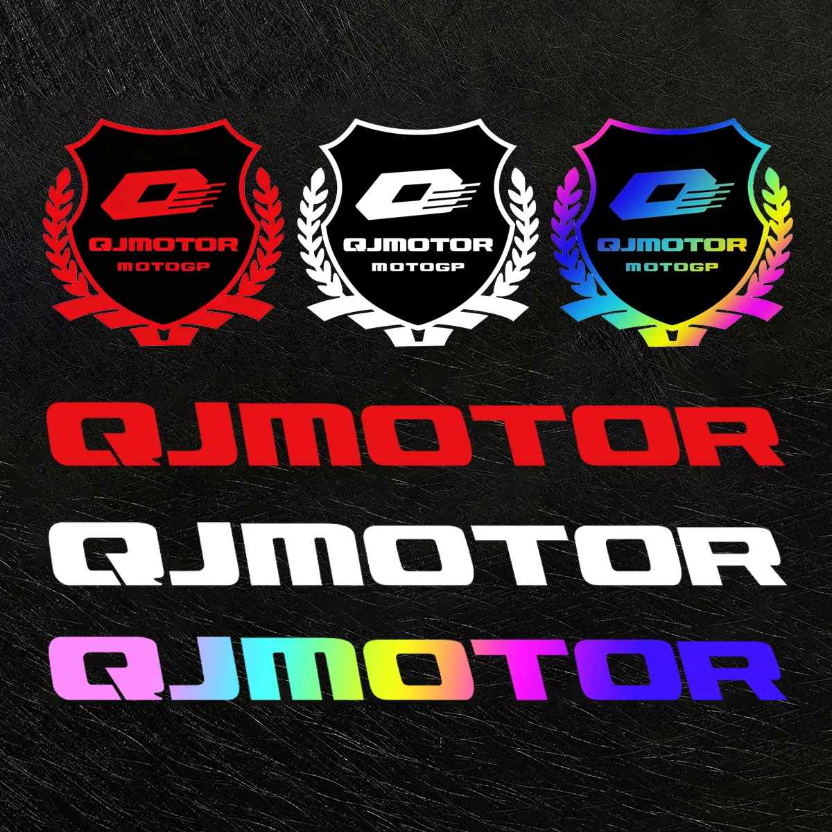Für QJMOTOR SRT 800 600 SX SRK 125 S Fort 350 Reflektierende Motorrad Aufkleber Moto Roller Körper Helme Vinyl Aufkleber Zubehör