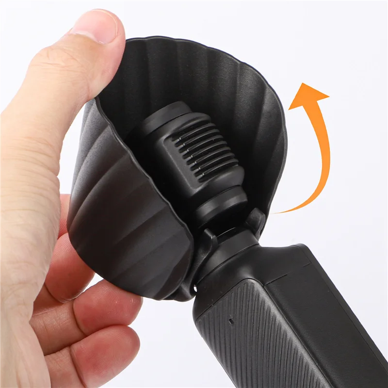 A08E-SUNNYLIFE For Osmo Pocket3 Lens Hood Light Blocking Head Protection Anti-G…