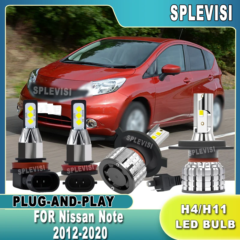 

Heightened Night Driving Safety 6000K 2-4pcs LED Headlight Fog Light For Nissan Note 2012 2013 2014 2015 2016 2017 2018-2020