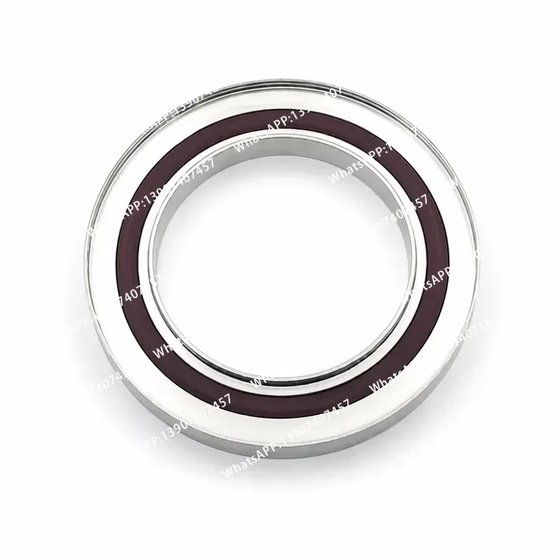 KF vacuum stainless steel outer ring bracket fluorine rubber sealing ring 16 internal welding 25 quick loading flange 40