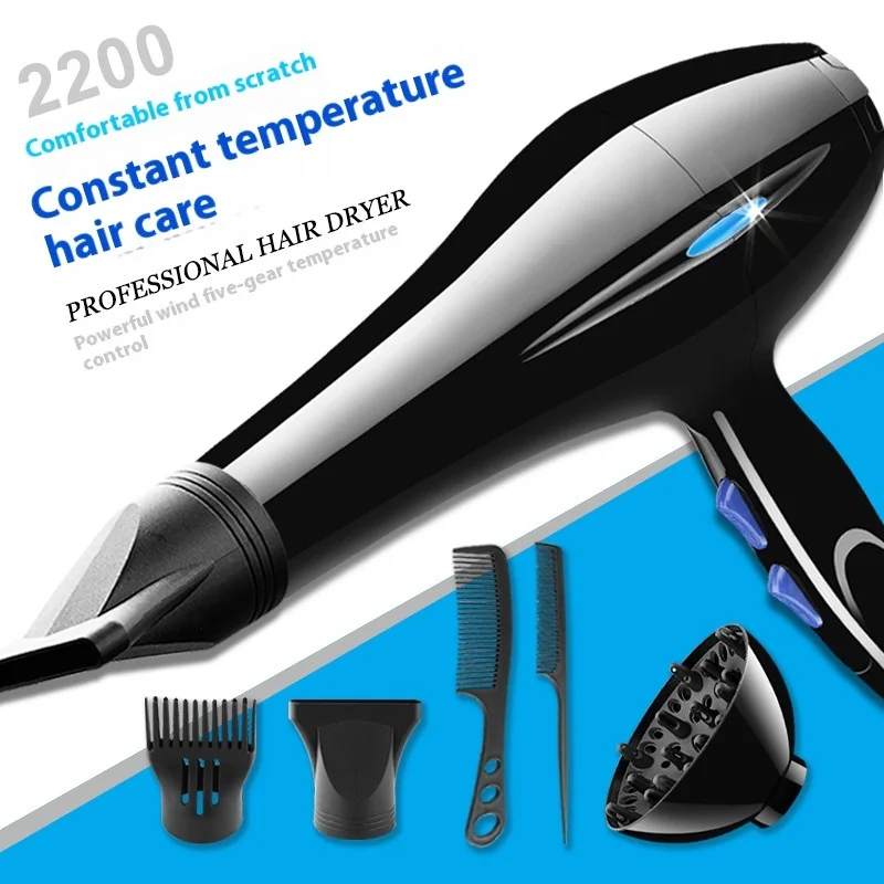 Negative Ion Hair Dryer Constant Temperature Hair Care without Hurting Hair Light and Portable Essential for Home and Travel