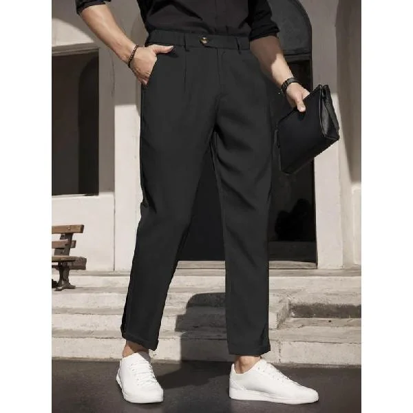 

Men's Casual Straight Leg Pants F 21746 Neutral Style Comfortable Fit Spring Season Fashionable Neutral Clothing