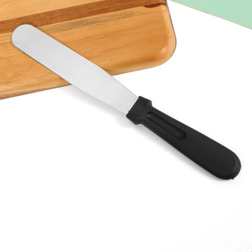 New Stainless Steel Cake Cream Spatula Non Stick 6/8/10/12in Pastry Tool Kitchen Gadget Butter Smoother Baking