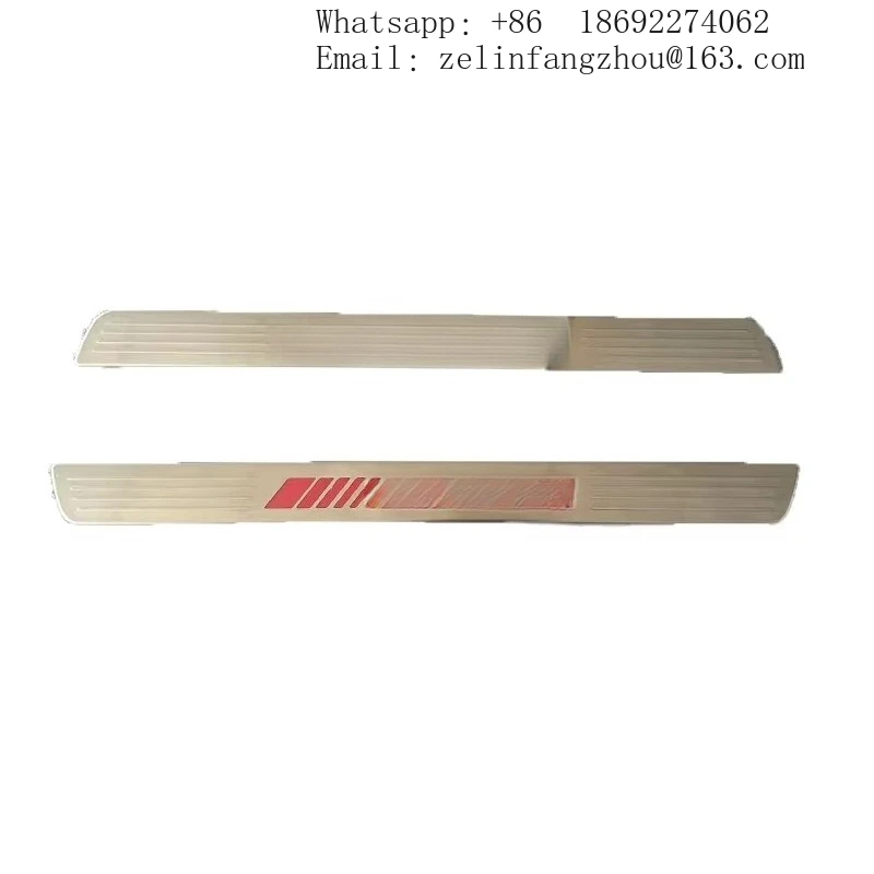 

For Mercedes Class CLA GLB GLE GLS AMG Welcome Pedal A35 GLE53 GLB35 X177 X167 X247 Door Threshold LED Electric Running Boards