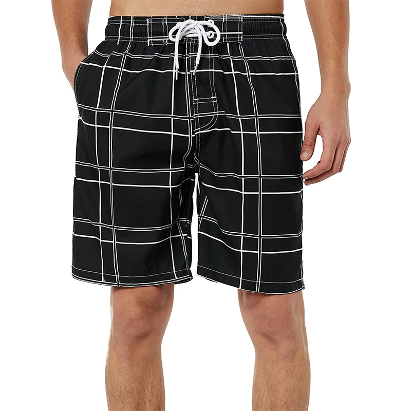 Pantaloncini da Surf Casual da uomo pantaloncini da spiaggia estivi Hawaii stampa 3D colore puro y2k costume da bagno costume da bagno homme 2023 Cool Surf Ice Shorts