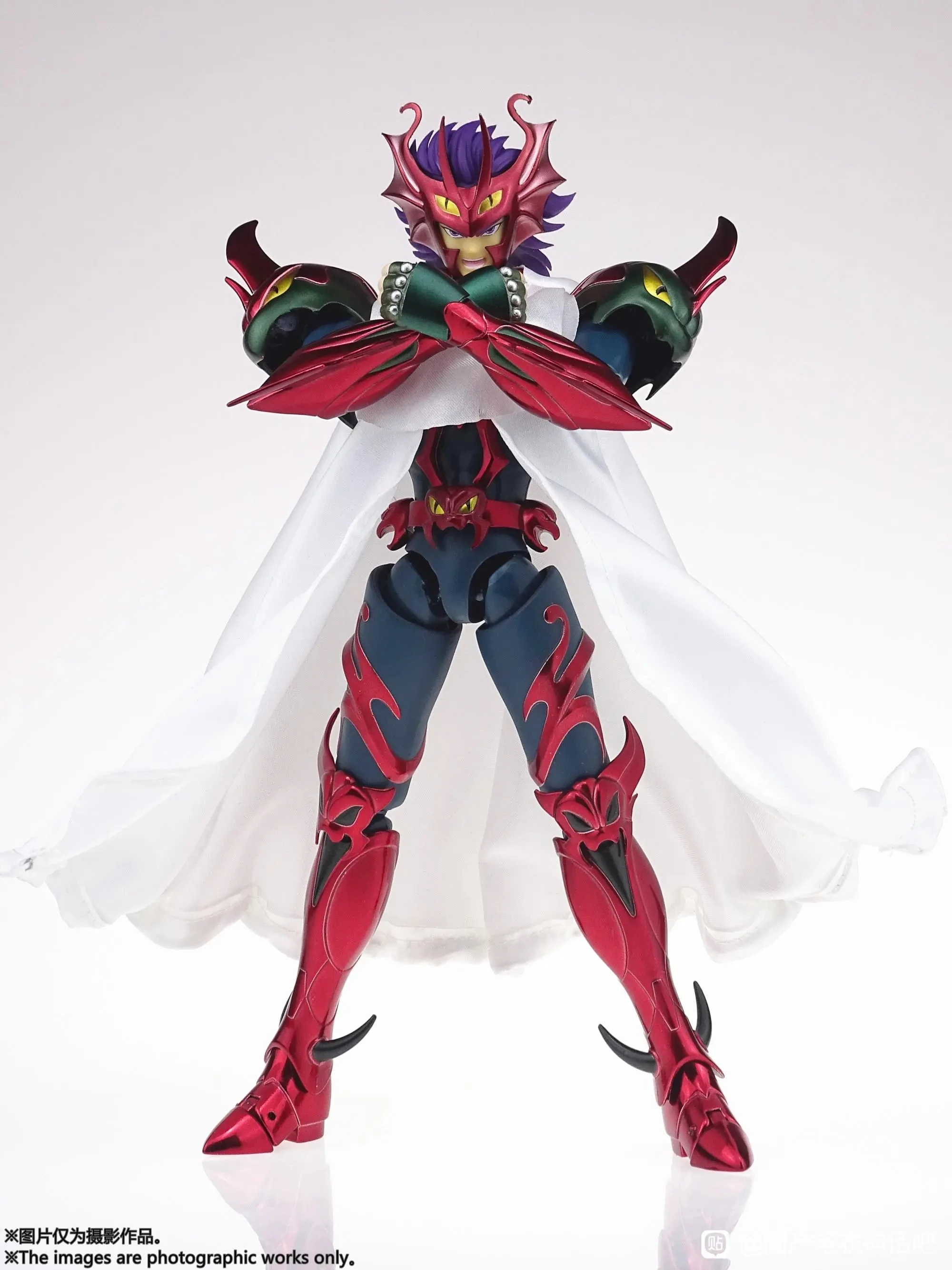 Figura de Anime Saint Seiya Myth Cloth Ex Hydra Docrates Cashios Mst J modelo muñecas figura de acción Caballeros del Zodíaco juguete de colección