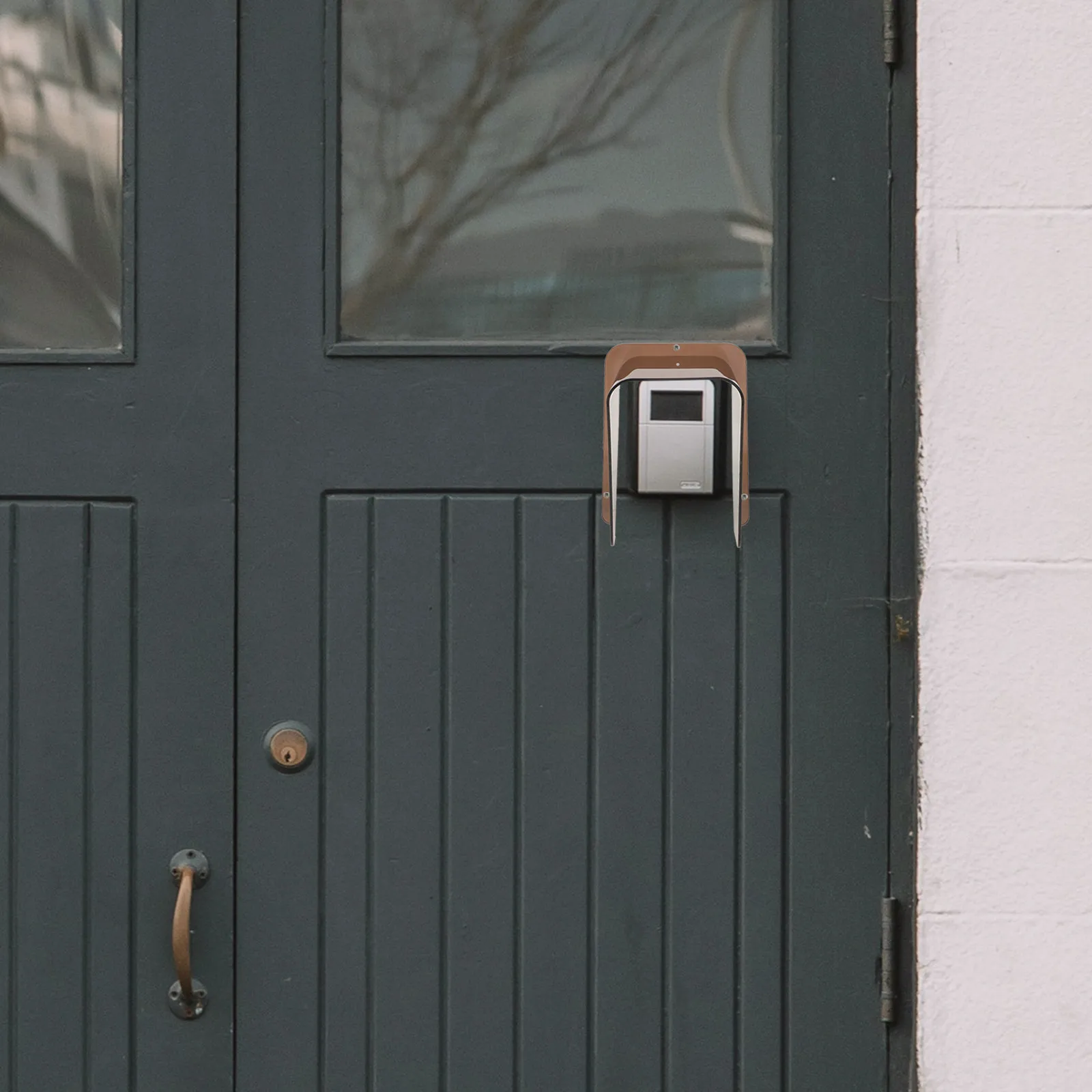 

Acrylic Rainproof Doorbell Cover Compatible with Ring Doorbell Attendance Machine Access Control System Uv Resistant Easy