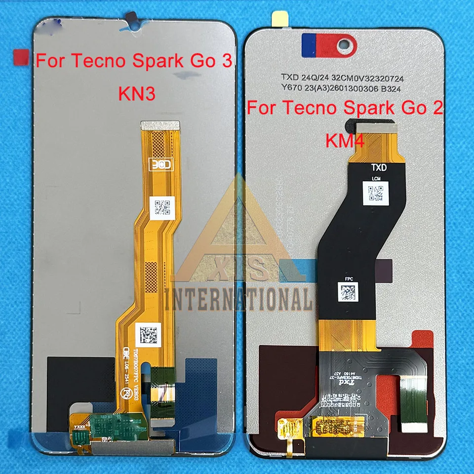 Original For Infinix Tecno Spark Go 2024 BG6 LCD Frame For Spark