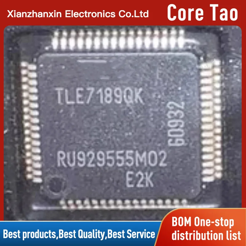 

1pcs/lot TLE7189QK TLE7189 TQFP-64 Motor driver chips in stock