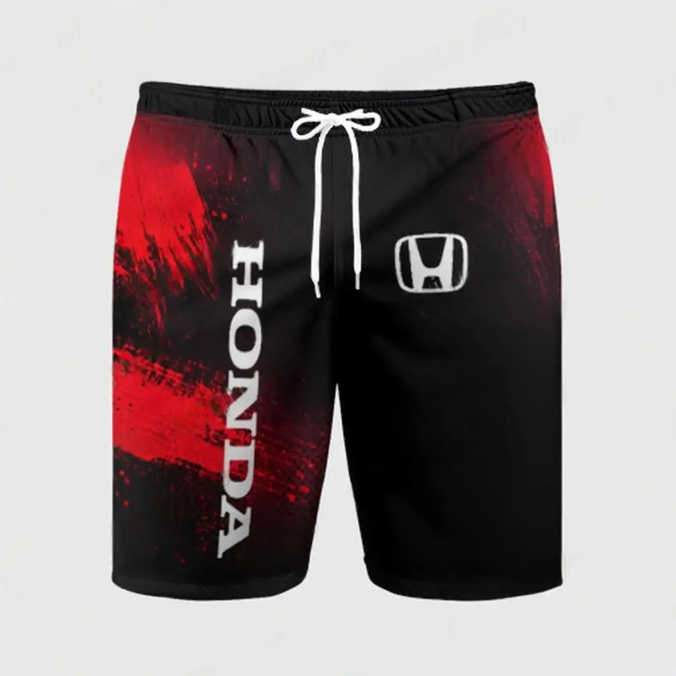 3D اللون الطباعة دراجة نارية ركوب السراويل التجفيف السريع تنفس قصيرة الأكمام الرياضة للرجال والنساء هوندا ركوب السراويل