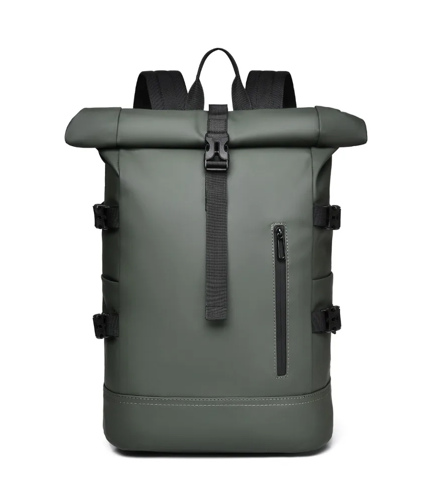 Double Back Men's Premium Sense Anti-splashing Computer Bag Commuter Backpack Business Fashion Travel Backpack