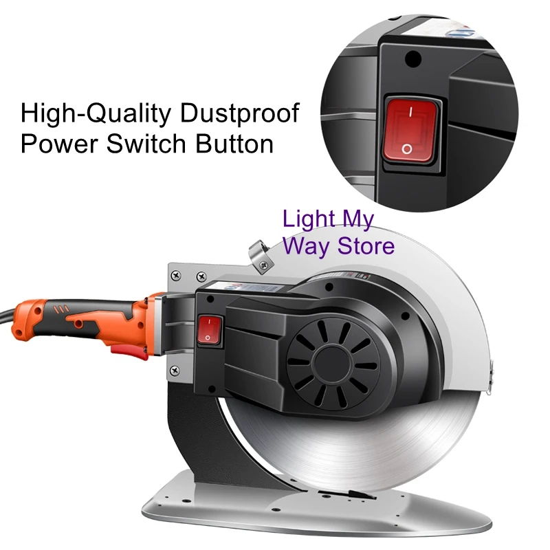 서보 구동 브러시리스 전기 원형 칼 가위 의류 전기 가위 가죽, 직물 및 종이 절단기
