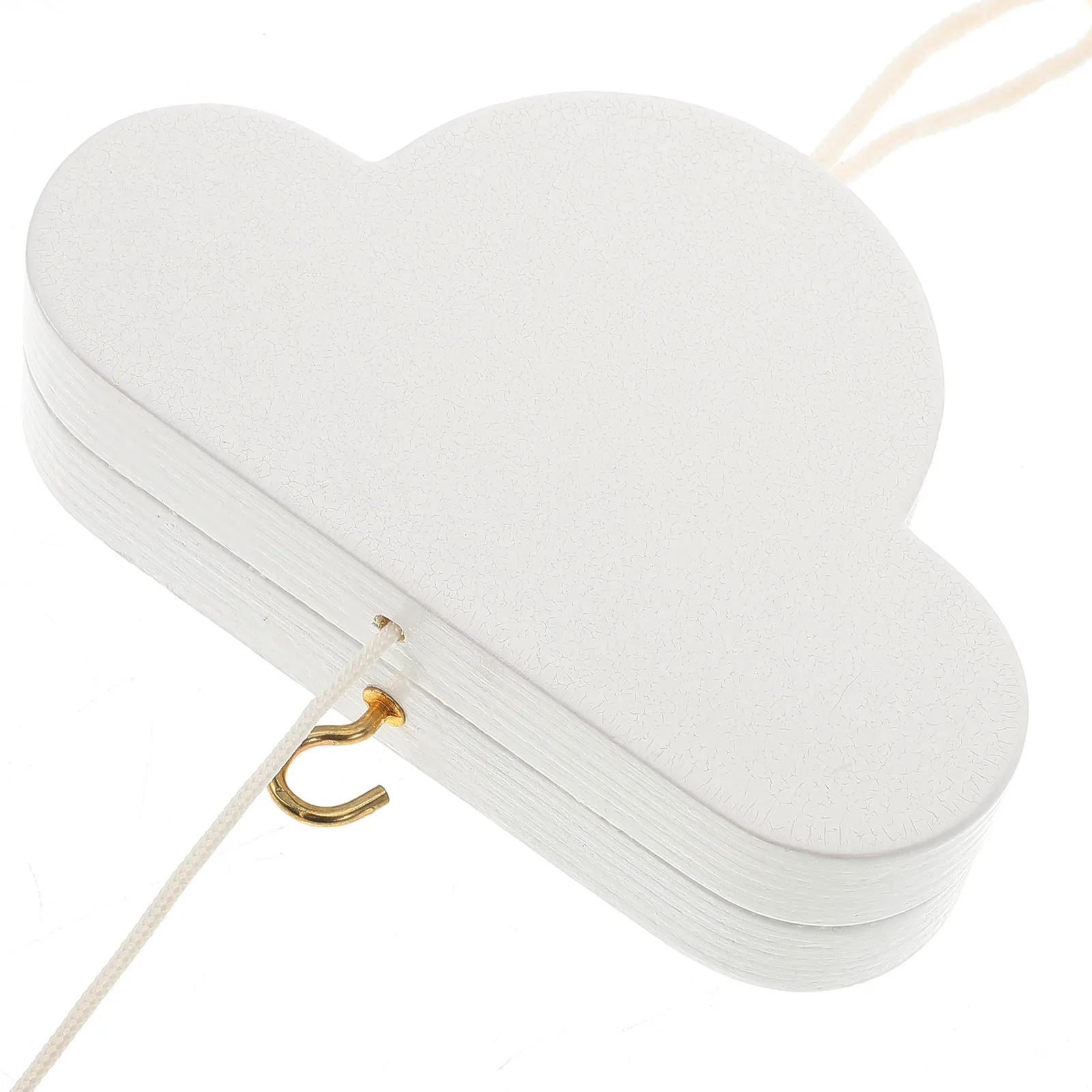 Mobile per Culla a Forma di Nuvola Minimalista Musicale per Neonati Sonno Rilassante Boho Decorazione Vintage per Cameretta