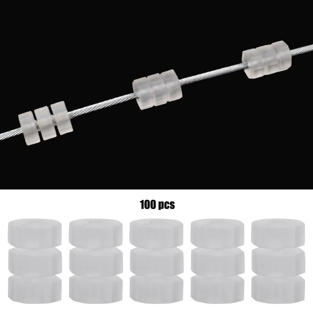 

100 шт., силиконовое защитное уплотнительное кольцо для велосипедного тормозного троса, 6 мм x 10 мм, защитное уплотнительное кольцо для тормозного кабеля, прозрачное для внутреннего кабеля 1,1-1,8 мм