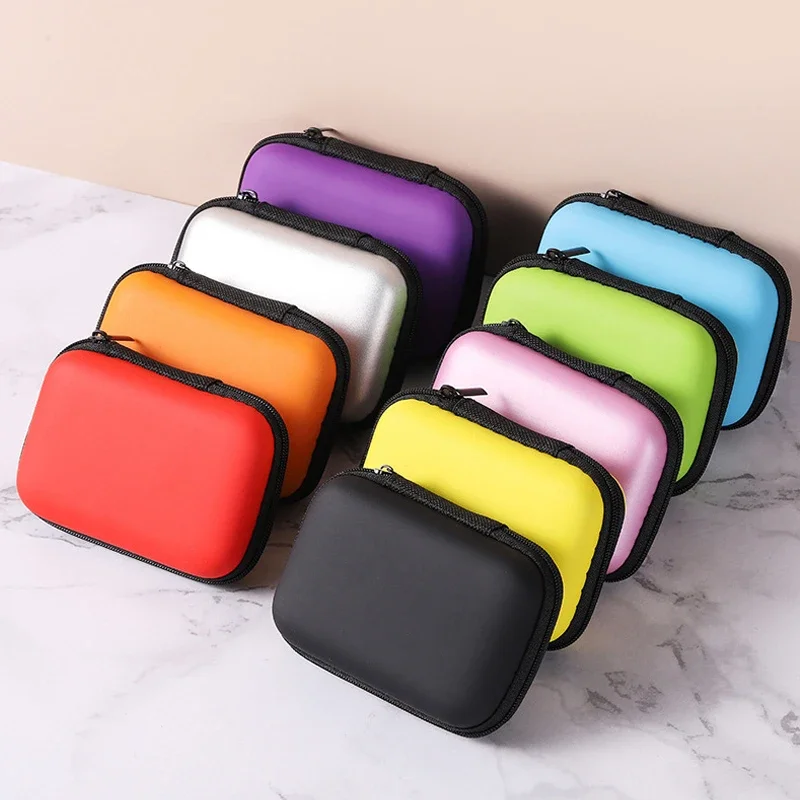 

Sundries Travel Storage Bag Charging Case for Earphone Package Zipper Bag Portable Travel Cable Organizer Electronics Cosmetic